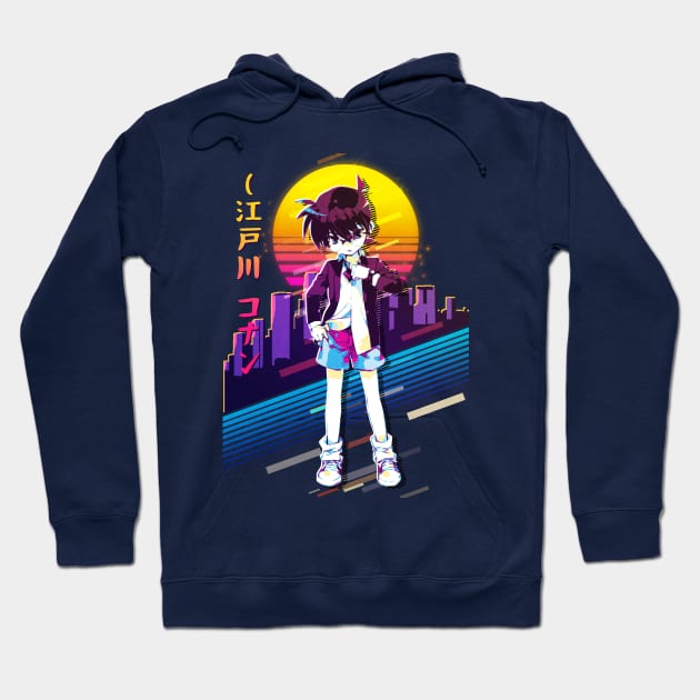 Conan Edogawa Hoodie by 80sRetro